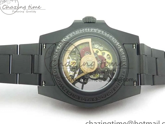 0523 Submariner 116610 Andrea Pirlo DLC ROF Best Edition Carbon Bezel on Skeleton DIal SA QuickDry 2790